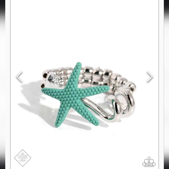 paparazzi Jewelry - Wish Upon a Starfish Blue Ring 💍 FashionFix 2024